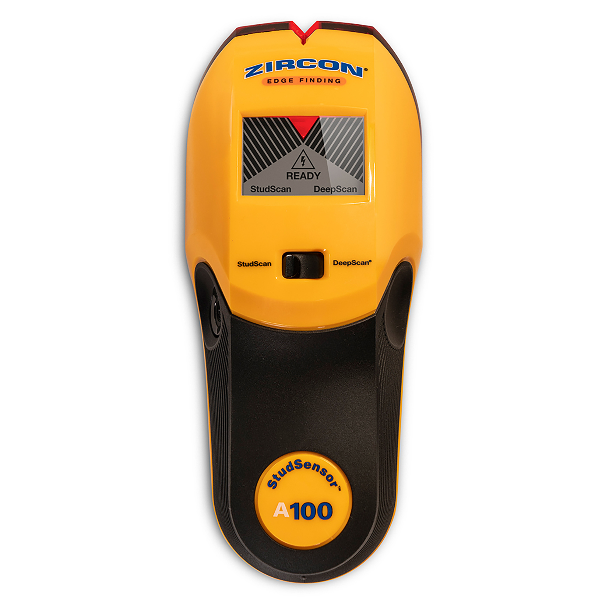 Zircon StudSensor A100 Stud Finder — Edge-Finding, Wire Warning Detection, Model# 72296